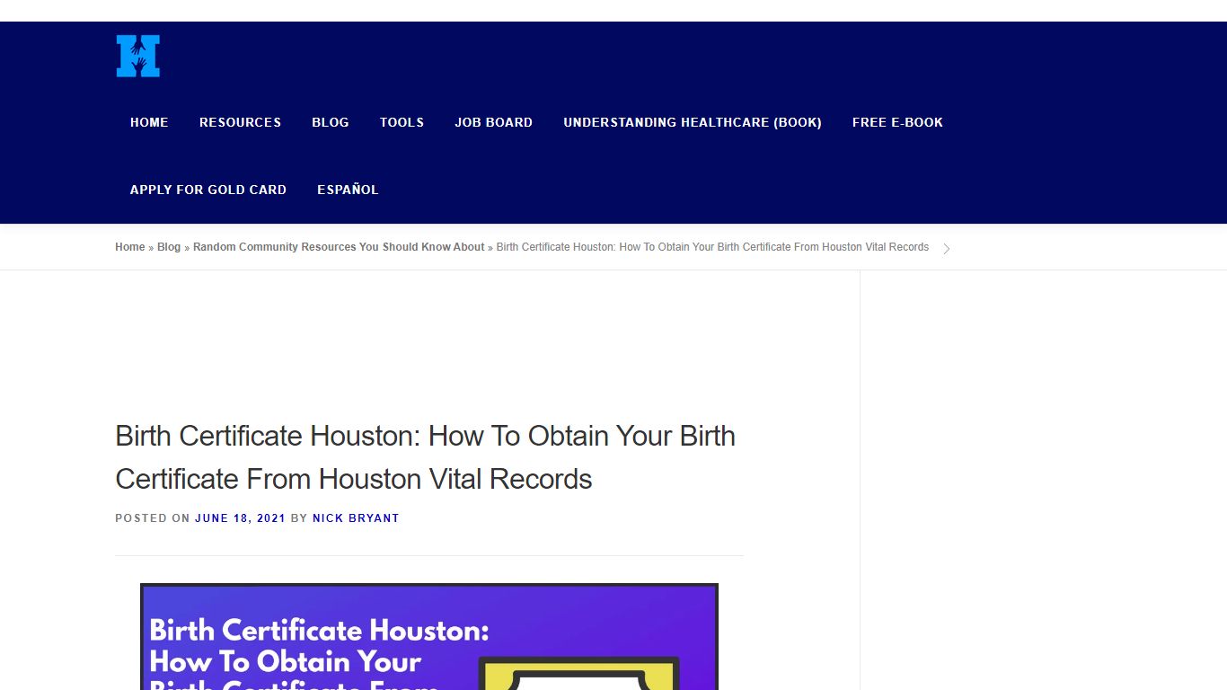 Birth Certificate Houston: Obtain A Birth Certificate From Vital Records